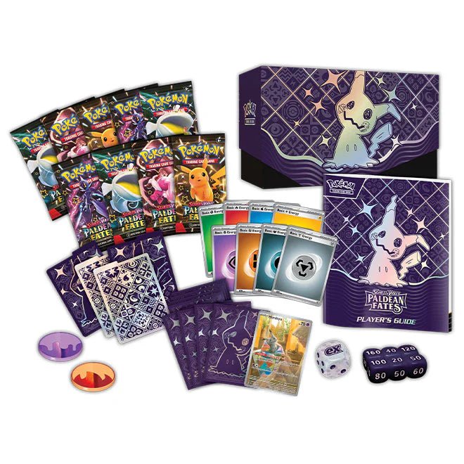 Pokémon Scarlet & Violet SV4.5 Paldean Fates Elite Trainer Box - TYRA TCG