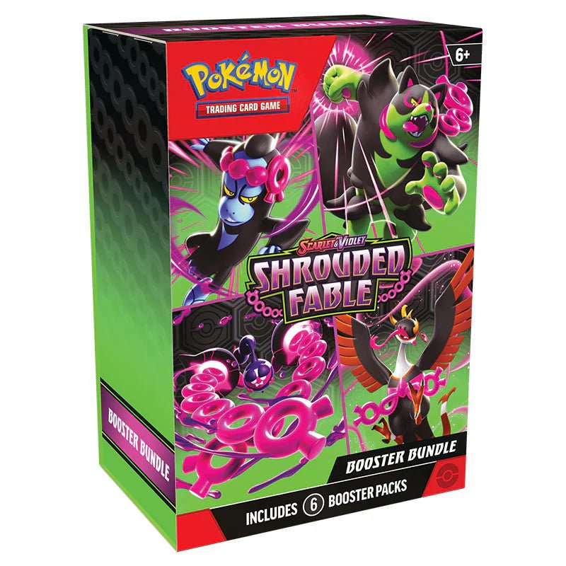 Pokémon Scarlet & Violet SV6.5 Shrouded Fable Booster Bundle (6 Boosters) - TYRA TCG