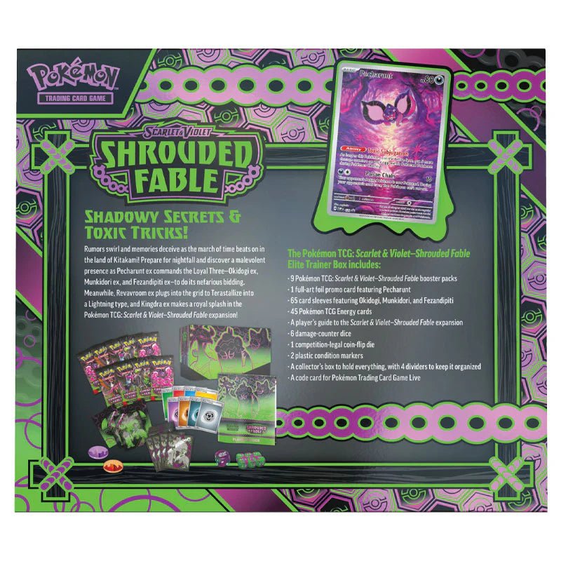 Pokémon Scarlet & Violet SV6.5 Shrouded Fable Elite Trainer Box - TYRA TCG