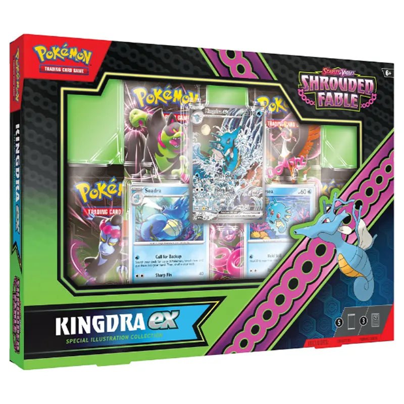 Pokémon Scarlet & Violet SV6.5 Shrouded Fable Kingdra ex Special Illustration Collection Box - TYRA TCG