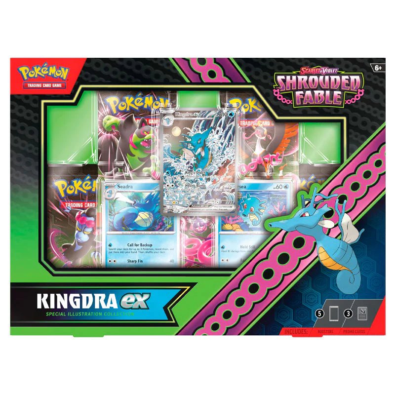 Pokémon Scarlet & Violet SV6.5 Shrouded Fable Kingdra ex Special Illustration Collection Box - TYRA TCG