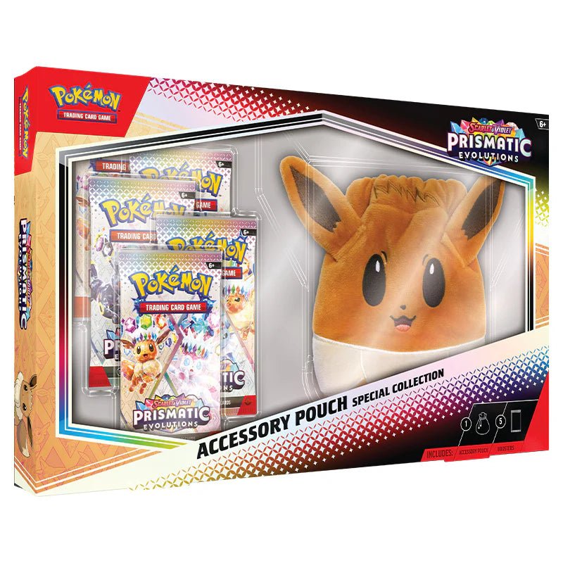Pokémon Scarlet & Violet – SV8.5 Prismatic Evolutions – Accessory Pouch Special Collection - TYRA TCG