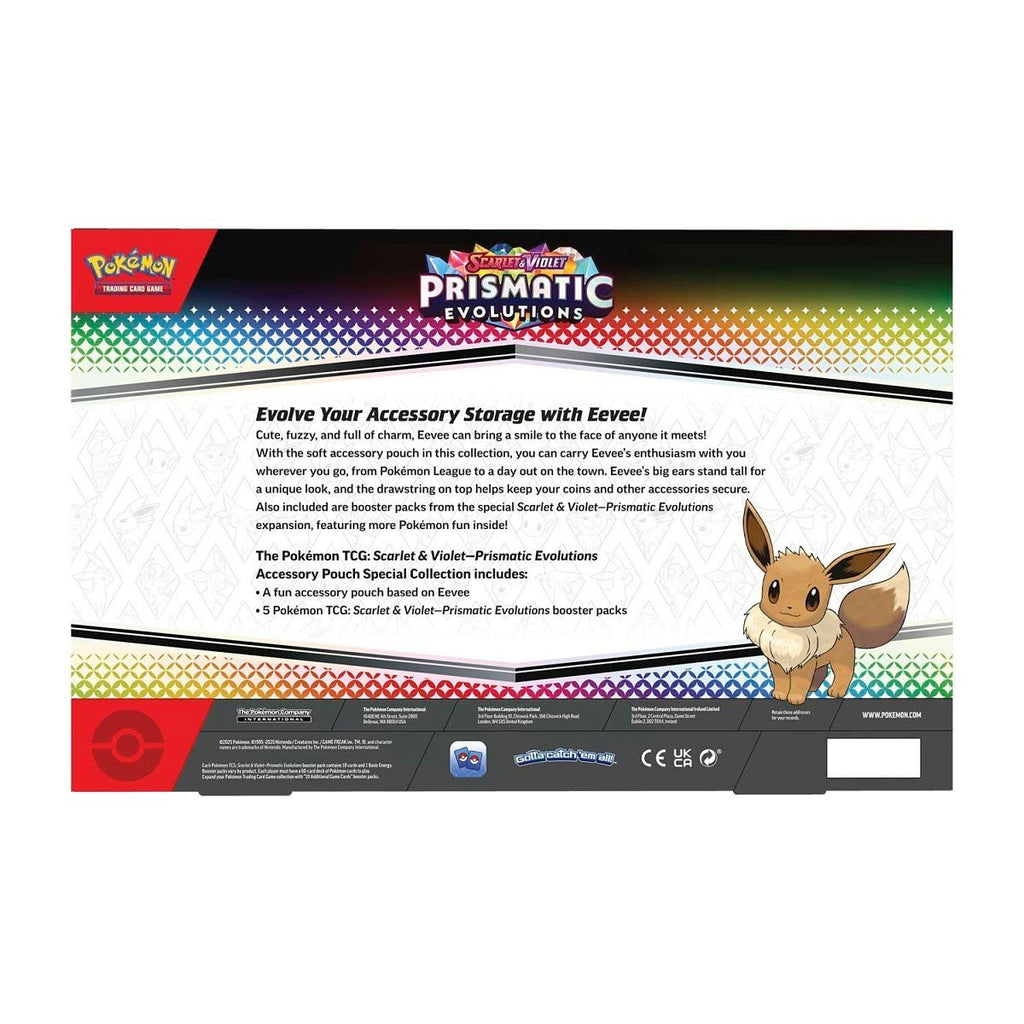 Pokémon Scarlet & Violet – SV8.5 Prismatic Evolutions – Accessory Pouch Special Collection - TYRA TCG