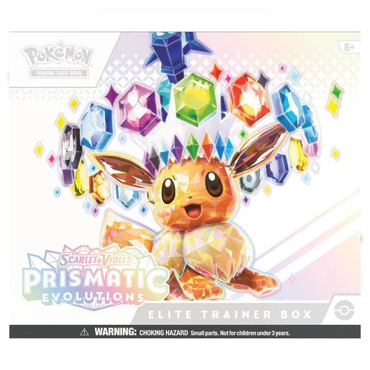 Pokémon Scarlet & Violet – SV8.5 Prismatic Evolutions – Elite Trainer Box (9 Boosters) - TYRA TCG