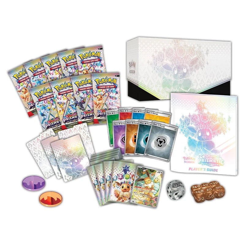 Pokémon Scarlet & Violet – SV8.5 Prismatic Evolutions – Elite Trainer Box (9 Boosters) - TYRA TCG