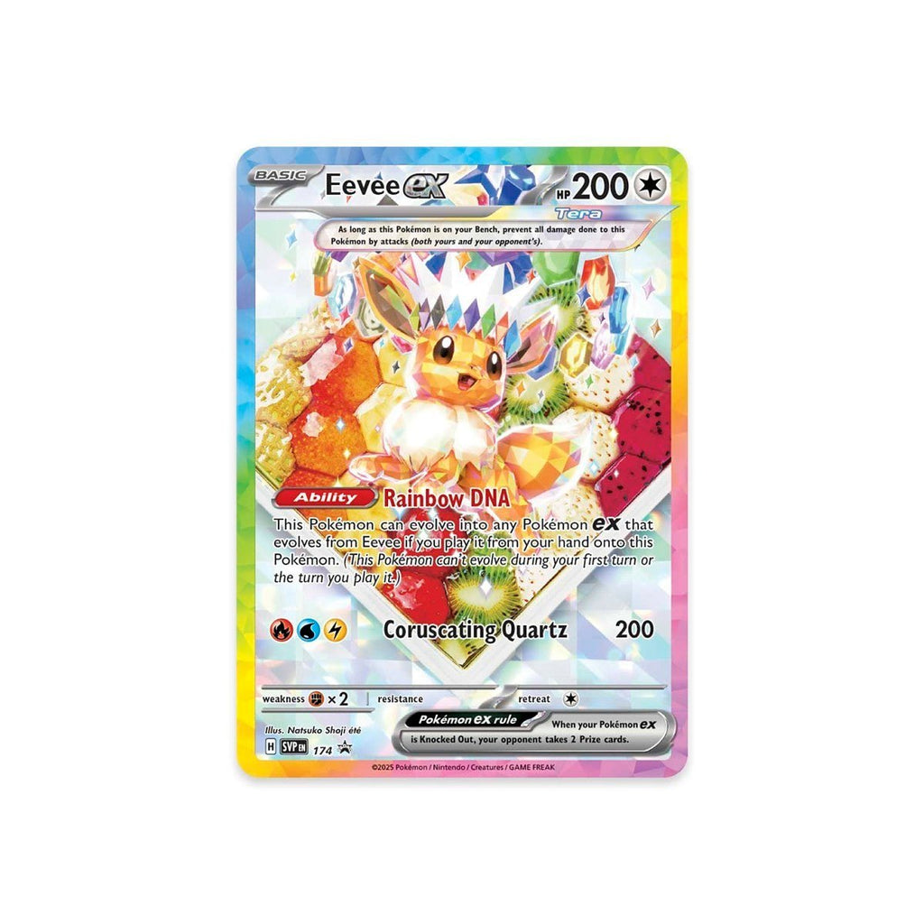 Pokémon Scarlet & Violet – SV8.5 Prismatic Evolutions – Super Premium Collection Eevee Promo Kaart en Pouch (Buidel) - TYRA TCG