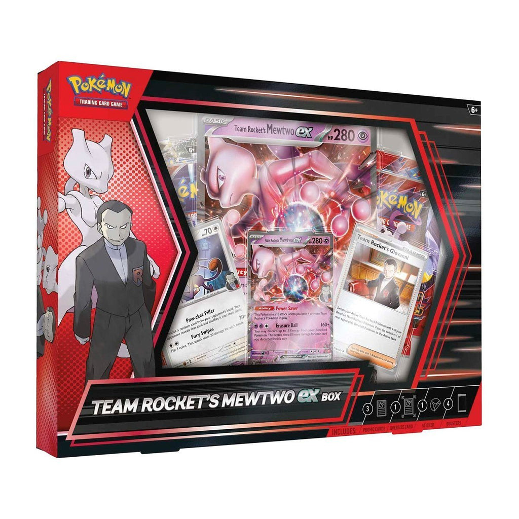 Pokémon Scarlet & Violet – Team Rocket’s Mewtwo ex Box - TYRA TCG