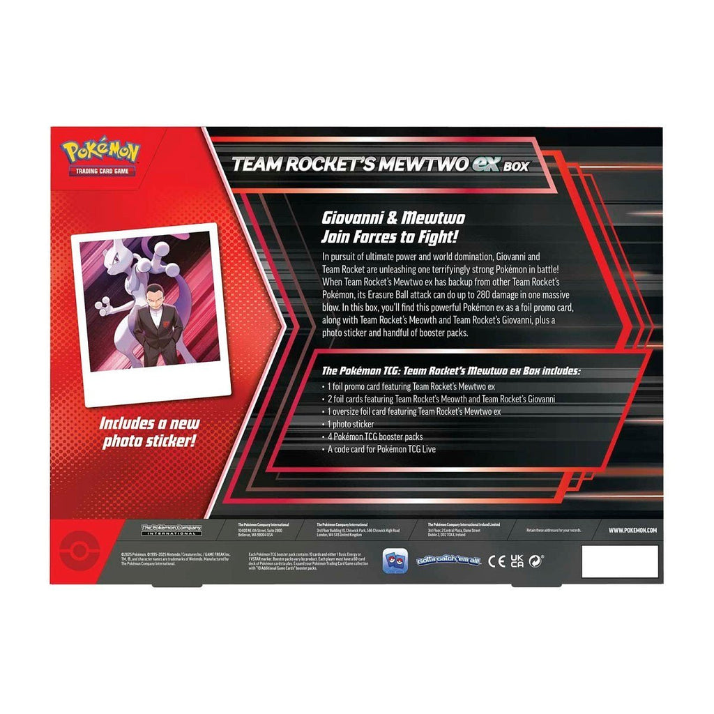 Pokémon Scarlet & Violet – Team Rocket’s Mewtwo ex Box - TYRA TCG