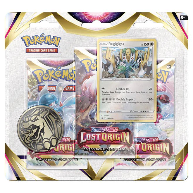 Pokémon Sword & Shield – SWSH11 Lost Origin – 3 - Pack Blister - TYRA TCG