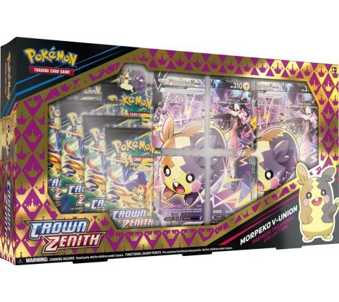 Pokémon Sword & Shield – SWSH12.5 Crown Zenith – Morpeko V - UNION Premium Treasures Collection - TYRA TCG