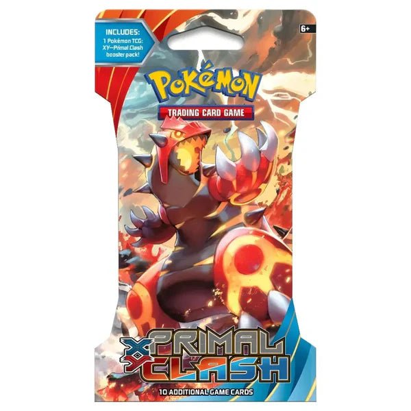 Pokémon XY – XY05 Primal Clash – Sleeved Booster Groudon - TYRA TCG