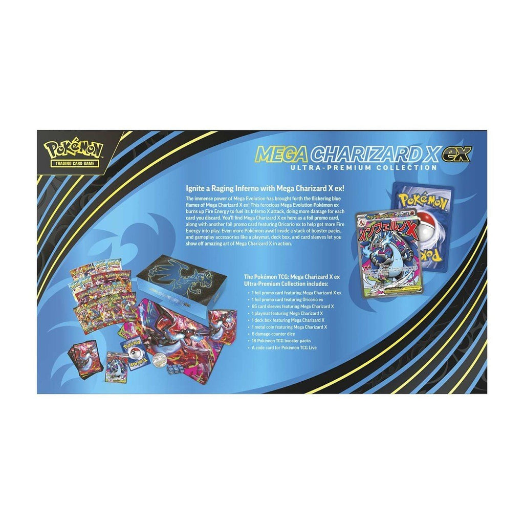 [PRE - ORDER] Mega Charizard X ex Ultra Premium Collection - TYRA TCG