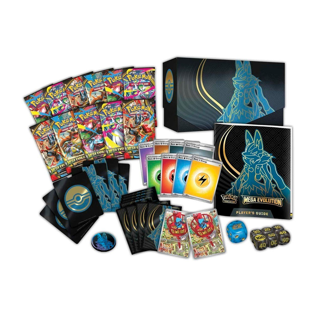 [PRE - ORDER] Pokémon Mega Evolution – MEG1 Base – Pokémon Center Elite Trainer Box (Lucario) - TYRA TCG
