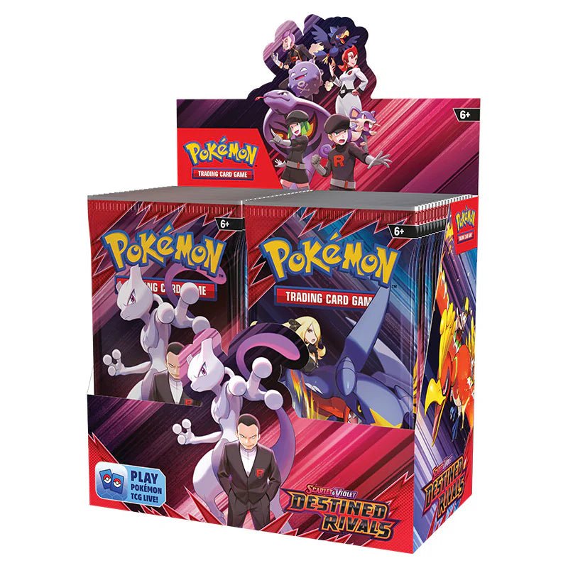 PRE ORDER! Pokémon Scarlet Violet – SV10 Destined Rivals – Booster Box (36 Boosters) - TYRA TCG