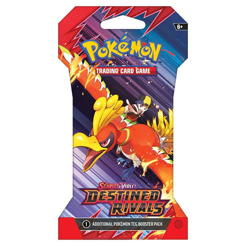 PRE ORDER! Pokémon Scarlet Violet – SV10 Destined Rivals – Sleeved Booster (1 Booster) - TYRA TCG