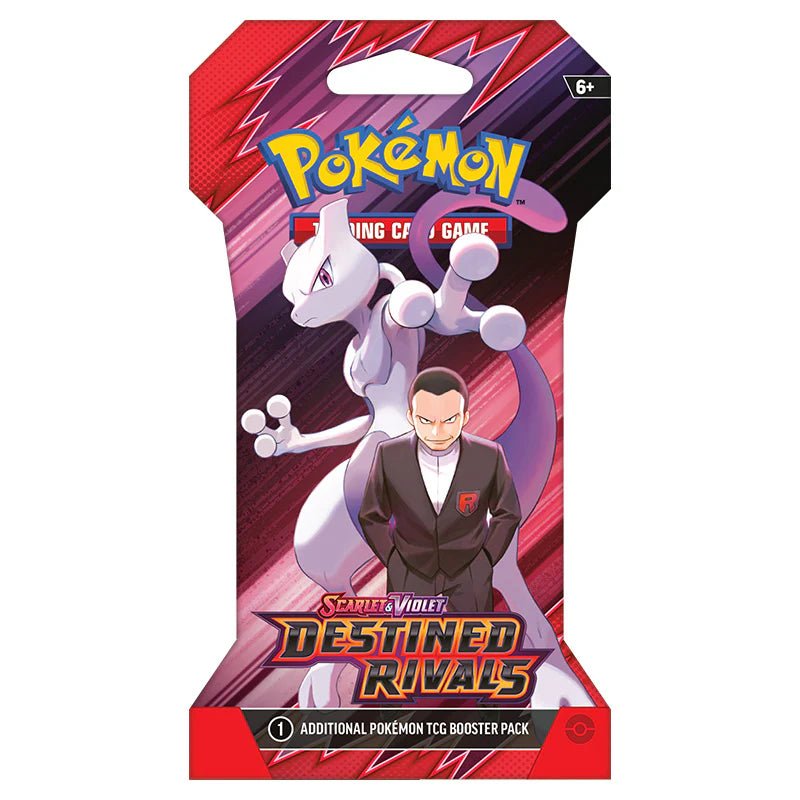 PRE ORDER! Pokémon Scarlet Violet – SV10 Destined Rivals – Sleeved Booster (1 Booster) - TYRA TCG