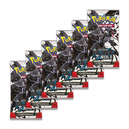 [PRE - ORDER] Pokémon Scarlet & Violet – SV10.5 Black Bolt – Booster Bundle - TYRA TCG