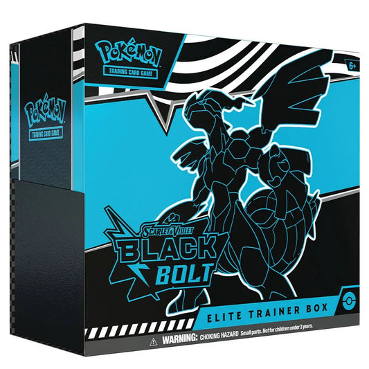 [PRE - ORDER] Pokémon Scarlet & Violet – SV10.5 Black Bolt – Elite Trainer Box - TYRA TCG
