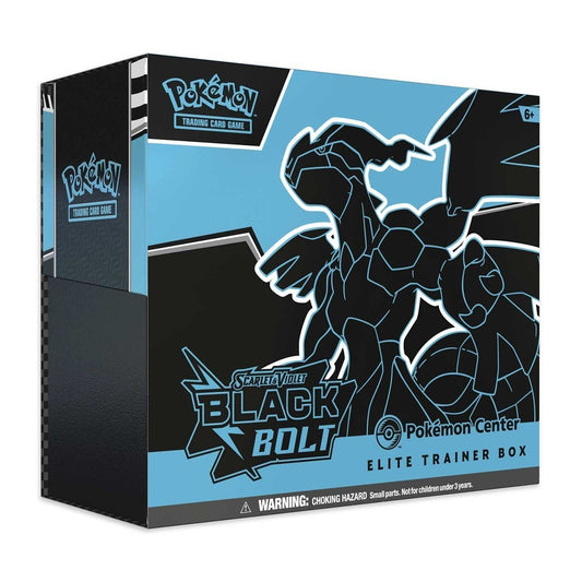 [PRE - ORDER] Pokémon Scarlet & Violet – SV10.5 Black Bolt – Pokémon Center Elite Trainer Box - TYRA TCG