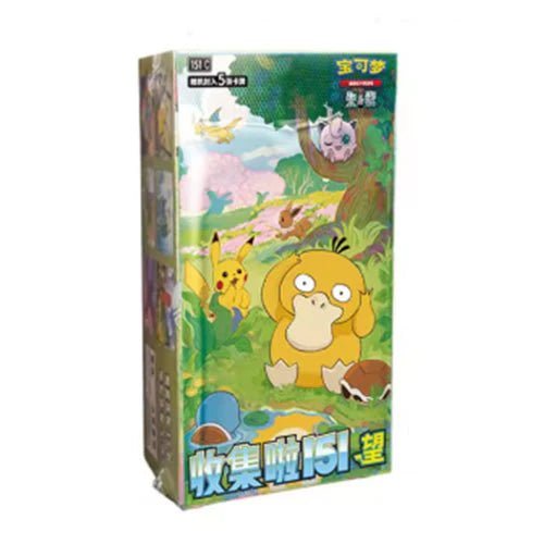 PRE - ORDER! Pokémon TCG - S 151C – Collect 151 Hope Booster Box (Slim) - TYRA TCG