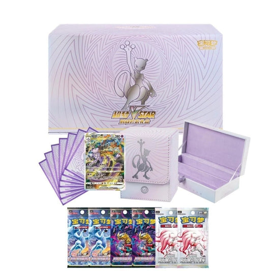 PRE - ORDER! Pokémon TCG - S – Mewtwo VSTAR Battle Set Collection Gift Box - TYRA TCG