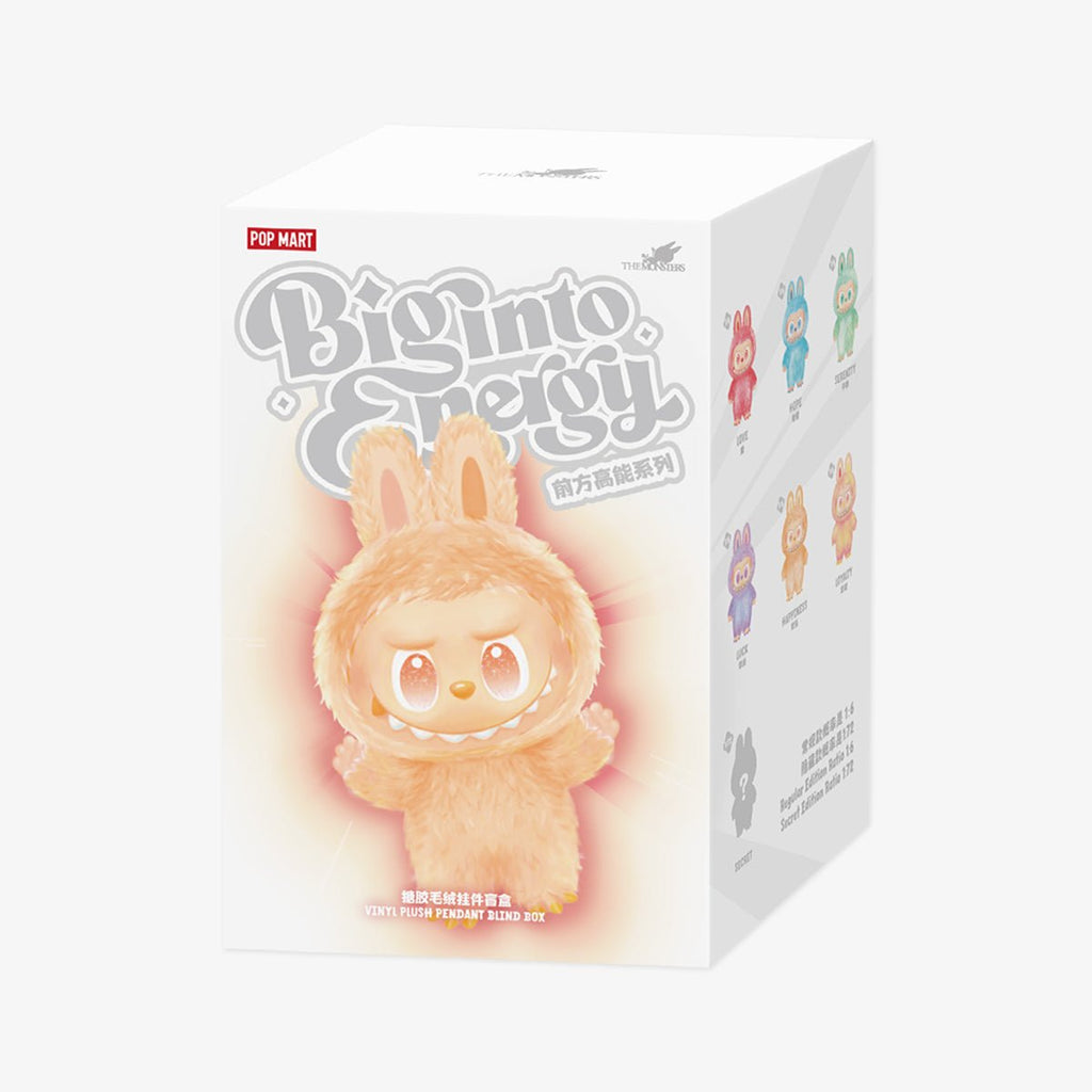 THE MONSTERS Big into Energy Series - Vinyl Plush Pendant Blind Box (Gehele Set) - TYRA TCG