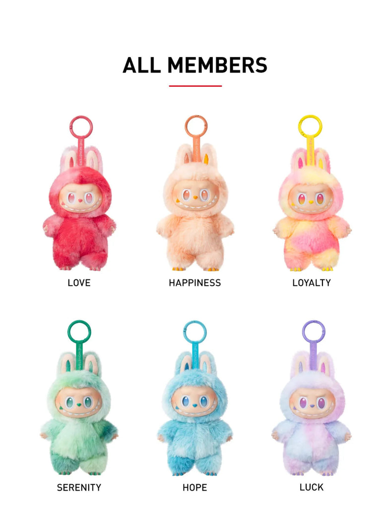 THE MONSTERS Big into Energy Series - Vinyl Plush Pendant Blind Box (Gehele Set) - TYRA TCG